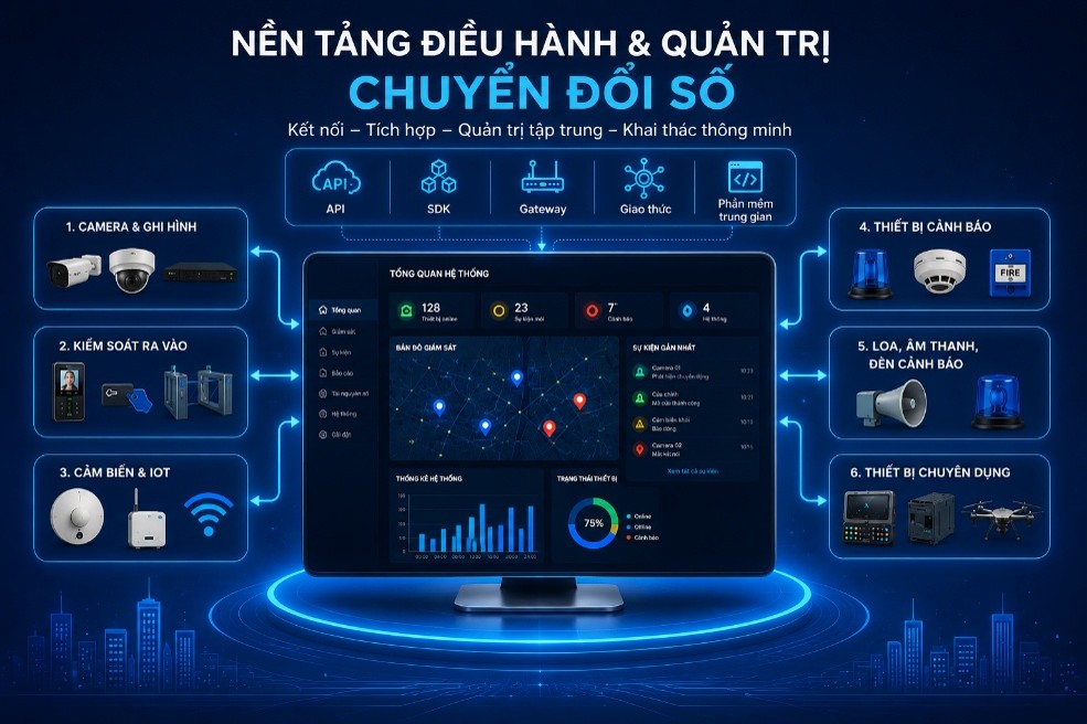 Nền tảng điều hành và quản trị chuyển đổi số cho doanh nghiệp và cơ quan nhà nước